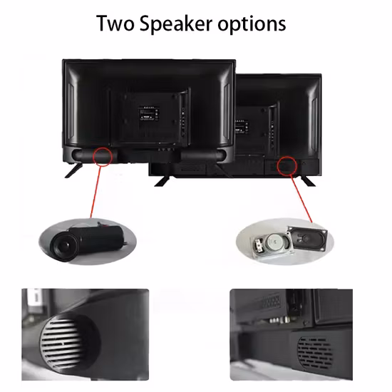 Preço barato Design sem moldura Smart TV Android TV LED de 32 polegadas